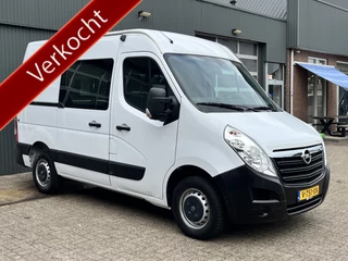 Opel Movano 2.3 CDTI BiTurbo L1H2 Airco Cruise controle Kastinrichting Achteruitrijcamera 2-Persoons Schuifdeur Zijruit rechts Euro 6 Bpm vrij !!1e eigenaar Dealer onderhouden