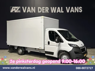 Peugeot Boxer 2.2 BlueHDi 141pk Bakwagen 436cm Lang Laadklep Euro6 Airco | Cruisecontrol | 1055kg laadvermogen Bijrijdersbank