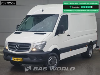 Mercedes Sprinter 516 CDI Euro6 Dubbellucht Automaat Navi Airco Cruise Camera Tacho 11m3 Airco Trekhaak Cruise control