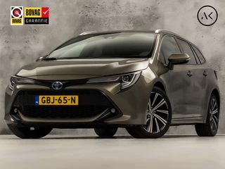 Toyota Corolla 1.8 Hybrid Dynamic Automaat (APPLE CARPLAY, LEDER, STOELVERWARMING, CAMERA, SPORTSTOELEN, ADAPTIVE CRUISE, GETINT GLAS, ZWART HEMEL, NIEUWSTAAT)