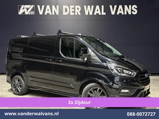 Ford Transit Custom 2.0 TDCI 185pk L1H1 Sport Euro6 Airco | 2x zijdeur | Xenon | Camera | Navigatie | LM velgen Trekhaak, Adaptieve Cruisecontrol, Stoelverwarming, Verwarmde voorruit, Parkeersensoren, Dakdragers, Bijrijdersbank