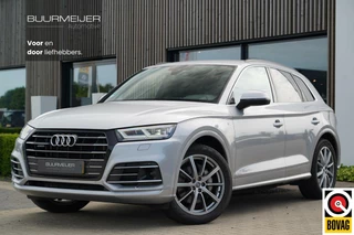 Audi Q5 55 TFSI e quattro Competition - Luchtvering - Dealer onderhouden - Afneembare trekhaak - Virtual Cockpit - 3 x S-line - Zwarte hemel - Stoelverwarming - Adaptieve cruise control - Apple CarPlay - Standkachel -