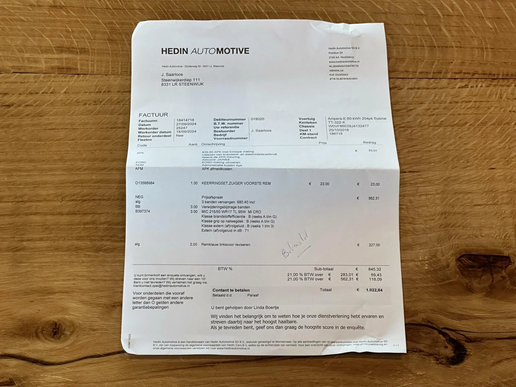 Hoofdafbeelding Opel Ampera-e