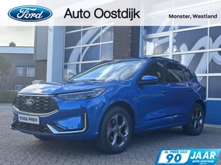 Ford Kuga 2.5 PHEV ST-Line X 243PK Elek. Trekhaak AGR Stoelen Adaptieve Cruise 2100KG Trekgewicht Winterpack Camera Blind-Spot Navi Climate B&O *Compleet*