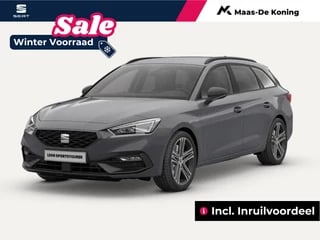 SEAT Leon Sportstourer FR PHEV First Edition 1.5 TSI eHybrid 150kW / 204p k Stationwagen 6 versn. DSG | 18'' lichtmetalen Velgen | Metallic Lak | Incl. inruilvoordeel