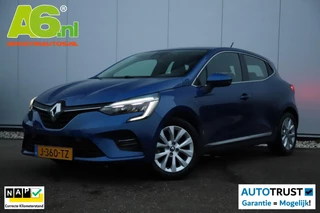 Renault Clio 1.0 TCe Intens 101PK Half Leder Sfeerverlichting 17 inch LMV Full LED Climate Cruise Control Navigatie Carplay Android Parkeersensor Rijstrooksensor