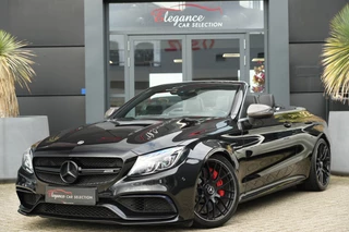 Hoofdafbeelding Mercedes-Benz C-Klasse Mercedes-Benz C-Klasse Cabrio AMG 63 S 510pk Schaalstoelen/Burmester/Camera