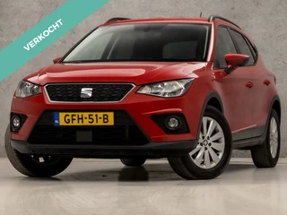 Hoofdafbeelding SEAT Arona SEAT Arona 1.0 TSI Sport (DIGITAL COCKPIT, NAVIGATIE, APPLE CARPLAY, GETINT GLAS, CLIMATE, ADAPTIVE CRUISE, PARKEERSENSOREN, SPORTSTOELEN, NIEUWE APK, NIEUWSTAAT)