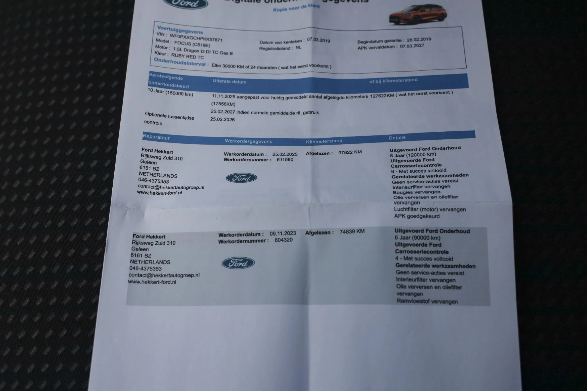 Hoofdafbeelding Ford Focus