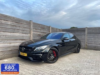 Mercedes C-klasse AMG 63 S Edition 1 Burmeister-Pano-Leder
