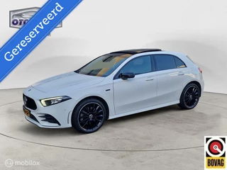 Hoofdafbeelding Mercedes-Benz A-Klasse Mercedes A-klasse 250 e Premium Plus AMG Line Auto pano Night Pakket sfeerverl.