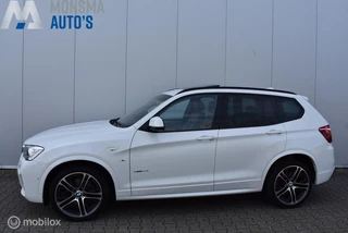 BMW X3 sDrive20i M-Sport Edition Alpinweiß Pano Leder 20" LMV Elek. trekhaak Zeer mooi!