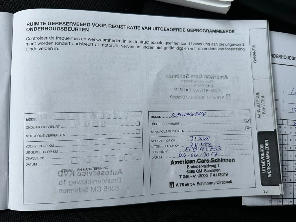 Hoofdafbeelding Jeep Renegade