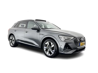 Audi e-tron 50 Quattro Launch Edition Black S-Line-Sportpack 71 kWh [ 3-Fase ] (INCL-BTW) *PANO | LEATHER-MICROFIBRE | ADAPTIVE-CRUISE | FULL-LED | AIR-SUSPENSION | DIGI-COCKPIT | MEMORY-PACK | CAMERA | NAVI-FULLMAP | TOWBAR | SHIFT-PADDLES | SPORT-SEATS | 20''ALU *