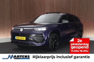Volkswagen Tayron 1.5 eHybrid 204pk R-Line Edition Black Style Trekhaak 360Camera Leder Stoelventilatie Memory H/K HUD Keyless Navigatie Panoramadak