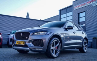 Hoofdafbeelding Jaguar F-PACE Jaguar F-PACE 3.0 S/C S AWD 35t | Panorama | Meridian | Achterbankverwarming | Carplay | Stuurwielverwarming