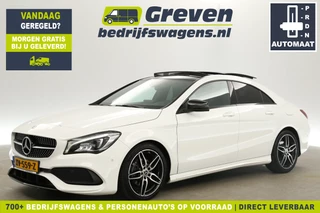 Mercedes-Benz CLA 180 AMG Automaat Pano Camera Airco Cruise LED Navi PDC Stoelverwarming 18"LMV