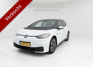 Volkswagen ID.3 First 58 kWh 2020 – Trekhaak – SOH 89% – 4-Seizoensbanden - Incl. MOBA Certificaat – Wit