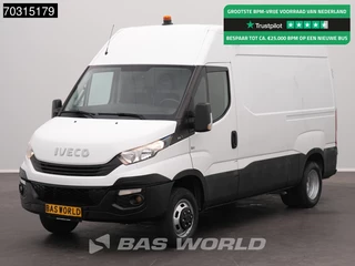 Iveco Daily 35C14 Dubbellucht L2H2 Airco Cruise Camera Werkplaatsinrichting 3,5t Trekgewicht Euro6 L2 Airco Cruise control