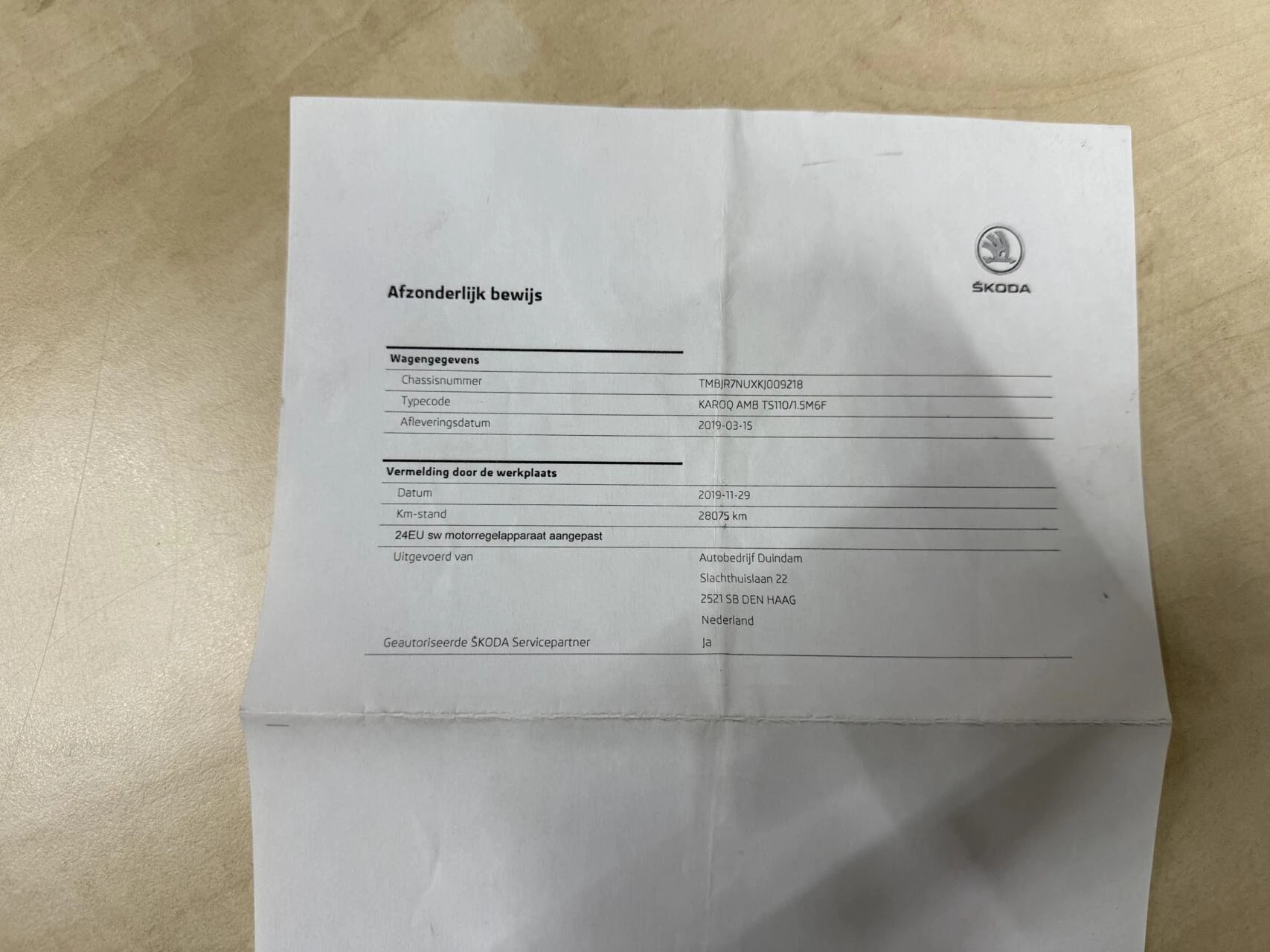 Hoofdafbeelding Škoda Karoq