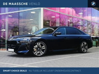 Hoofdafbeelding BMW i7 BMW i7 xDrive60 High Executive M Sport Automaat / Panoramadak Sky Lounge / Trekhaak / Massagefunctie / Driving Assistant Pro. / Parking Assistant Pro. / Executive Drive Pro / Integral Active Steering / Connoisseur Pack