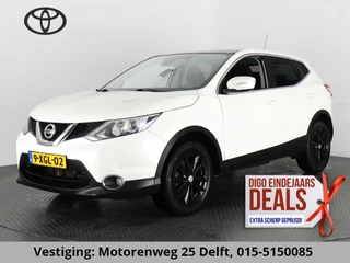 Nissan Qashqai 1.2 CONNECT PANODAK NAVI 100% ONDERHOUDEN TREKHAAK.CLIMA./PARELMOER METALLIC