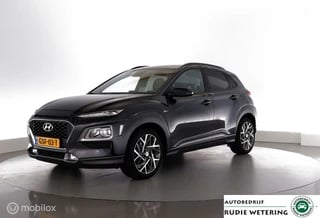 Hyundai Kona 1.6 GDI Hybride Automaat leer|cam|nav|dab|ecc|lmv18