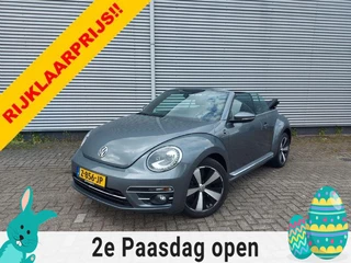 Volkswagen Beetle Cabriolet 1.2 TSI Design Bleumotion Automaat, aico,cruise,stoelverwarming,navigatie,parkeersensoren,