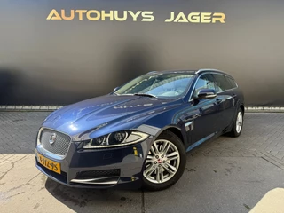 Hoofdafbeelding Jaguar XF Jaguar XF Sportbrake 2.2D Automaat Leder Elektrische stoelen Camera Elektrische klep