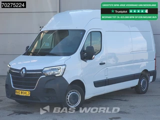 Renault Master 135PK L2H3 Airco Cruise Parkeersensoren Hoog dak L2H2 11m3 Airco Cruise control