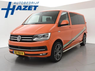 Hoofdafbeelding Volkswagen Transporter Volkswagen Transporter 2.0 TDI L2H1 4MOTION 204 PK DSG AUT. DUBBEL CAB. HIGHLINE + SCHUIFDAK | LED | ADAPTIVE CRUISE | 20 INCH | STOELVERW.