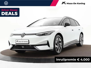 Volkswagen ID.7 Tourer Pro Limited Edition 77 kWh accu 286 PK · Draadloze telefoonlader · 360 camera · verwarmde voorstoelen · Prijs is inclusief inruilpremie ·