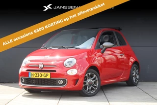 Fiat 500 C 0.9 TwinAir Turbo Sport / Navigatie / CarPlay / Dealeronderhouden / 15'' velgen