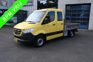 Hoofdafbeelding Mercedes-Benz Sprinter Mercedes-Benz Sprinter 316 CDI L2 Dubbele cabine Open laadbak 3500 kg Trekhaak, Standkachel, MBUX, Brake assyst