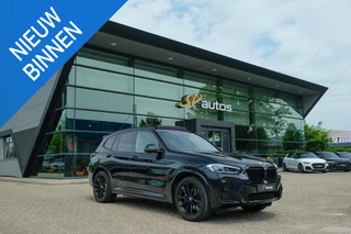 BMW X3 xDrive30e 292pk M-sport High Exe. Panoramadak Laser lampen 360 camera Black edition Sportstoelen leder
