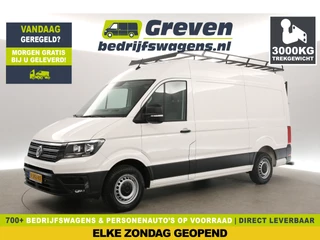 Volkswagen Crafter 35 2.0 TDI L3H3 140PK | 3000KG Trekgew. Airco Cruise Carplay Navigatie PDC Imperiaal Elektrpakket