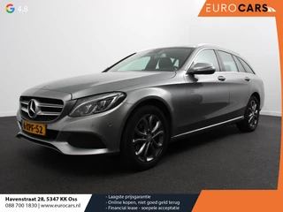 Mercedes-Benz C-klasse Estate 180 Ambition Automaat | Climate control | Leder | Navigatie | Lichtmetalen velgen | Parksensoren | Cruise control