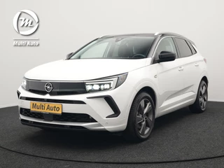 Hoofdafbeelding Opel Grandland Opel Grandland Turbo 4x4 Ultimate Plug In Hybrid 300pk Dealer O.H PHEV | Adaptive Cruise | 360 Camera | Alcantara Sportstoelen Verwarmd | Apple Carplay | Blis | Stuurwiel Verwarmd | Navigatie | DAB | Virtual |