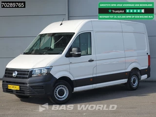 Volkswagen Crafter 140pk Automaat L3H3 Trekhaak Airco Camera Parkeersensoren Euro6 L2H2 12m3 Airco Trekhaak