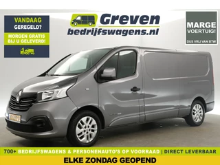 Renault Trafic 1.6 dCi T29 L2H1 140PK | Marge | Airco Camera Navi Cruise Trekhaak PDC 3 Persoons 17"LMV