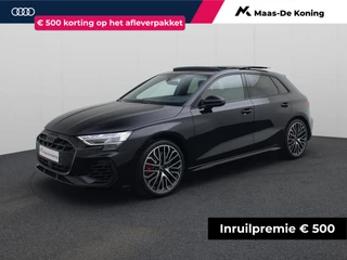 Audi S3 Sportback 2.0 TSFI/333PK quattro · Panoramadak · Dynamic Plus · Sonos · Leder/Alcantara · Garantie tot juni 2029 of 100000km.