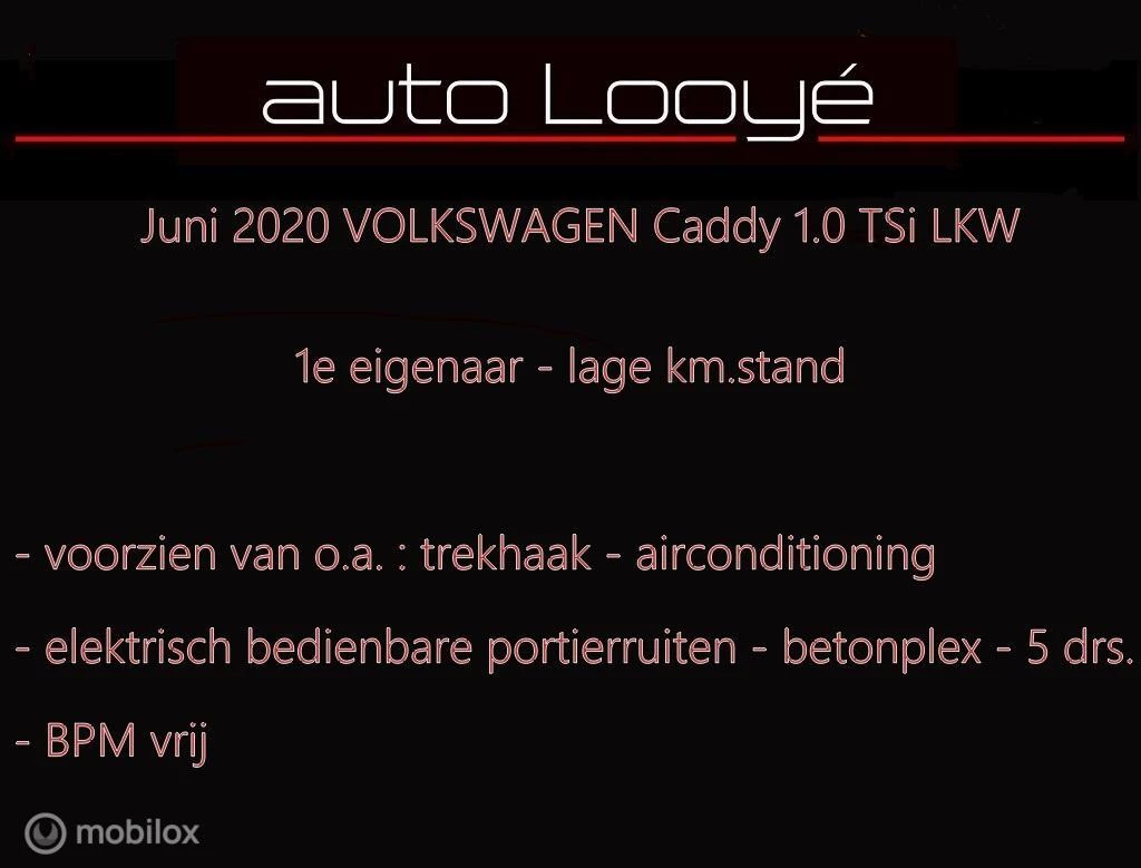 Hoofdafbeelding Volkswagen Caddy