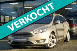 Ford Focus Wagon 1.0 125PK Titanium - Tectonic Silver - Nav/Led/Clima - Keurig