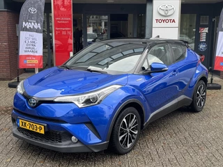 Toyota C-HR 1.8 HYBRID DYNAMIC BI-TONE TREKHAAK 4S-BANDEN NAVI CLIMA CAMERA AD-CRUISE BLUETOOTH LM-VELGEN