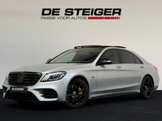 Hoofdafbeelding Mercedes-Benz S-Klasse Mercedes-Benz S-klasse 560 e Premium AMG Pano Distronic Memory Sfeer 360 Luchtvering