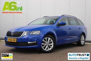 Skoda Octavia Combi 1.0 TSI Upgrade Business Edition Trekhaak Navigatie Carplay Android 16 inch LMV Half Leder Climate Cruise Control Stoelverwarming