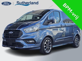 Ford Transit Custom 320 2.0 TDCI L1H1 Sport DC 185pk Automaat | DC | Dubbele Cabine | Adaptive cruise control | Dubbele schuifdeur | Trekhaak | Camera | Navigatie | Stoel-Stoel | Stoelverwarming