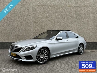 Mercedes S-klasse S500 PLUG-IN HYBRID Lang AMG Pano NL Auto Cruise Navi Vol Opties
