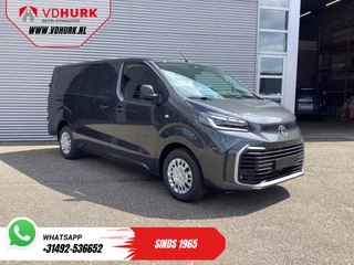 Toyota ProAce Electric Worker 75 kWh L3 345 km WLTP LED/ Snellader/ Keyless/ Adapt.Cruise/ Stuurverw./ Stoelverw./ Navi/ Carplay/ Camera/ PDC/ Airco