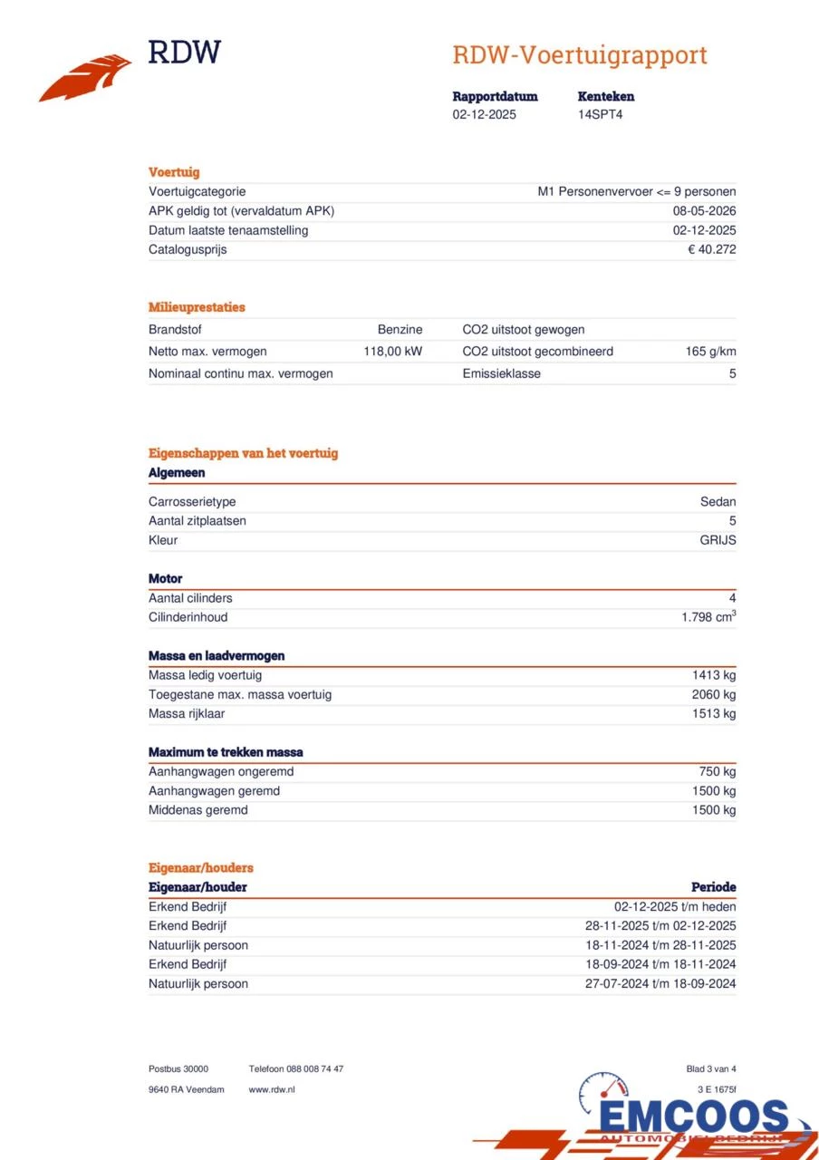 Hoofdafbeelding Volkswagen Passat CC